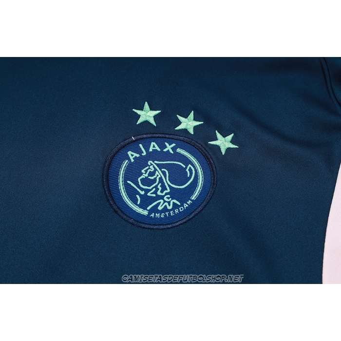 Chandal del Ajax 23-24 Manga Corta Azul - Pantalon Corto